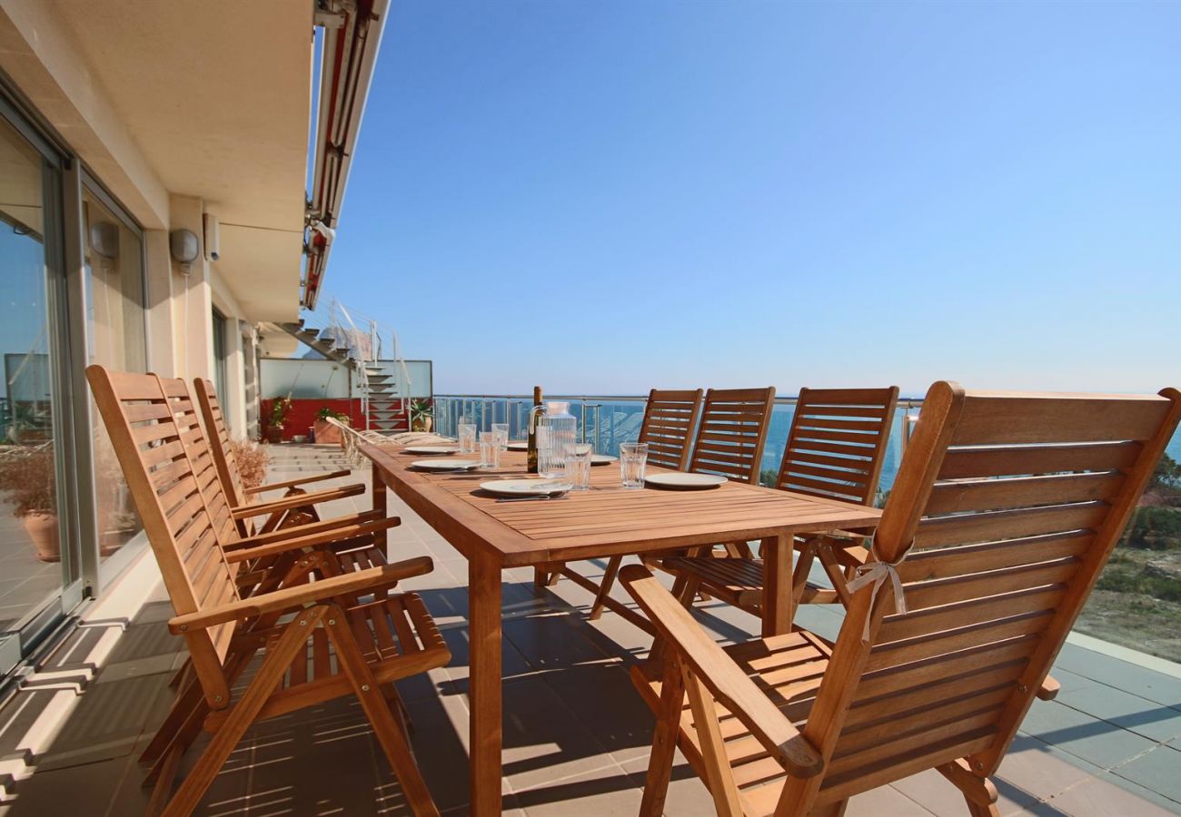 Apartamento en Calpe - Borumbot 8-4-31 Atico ,Vista Mar