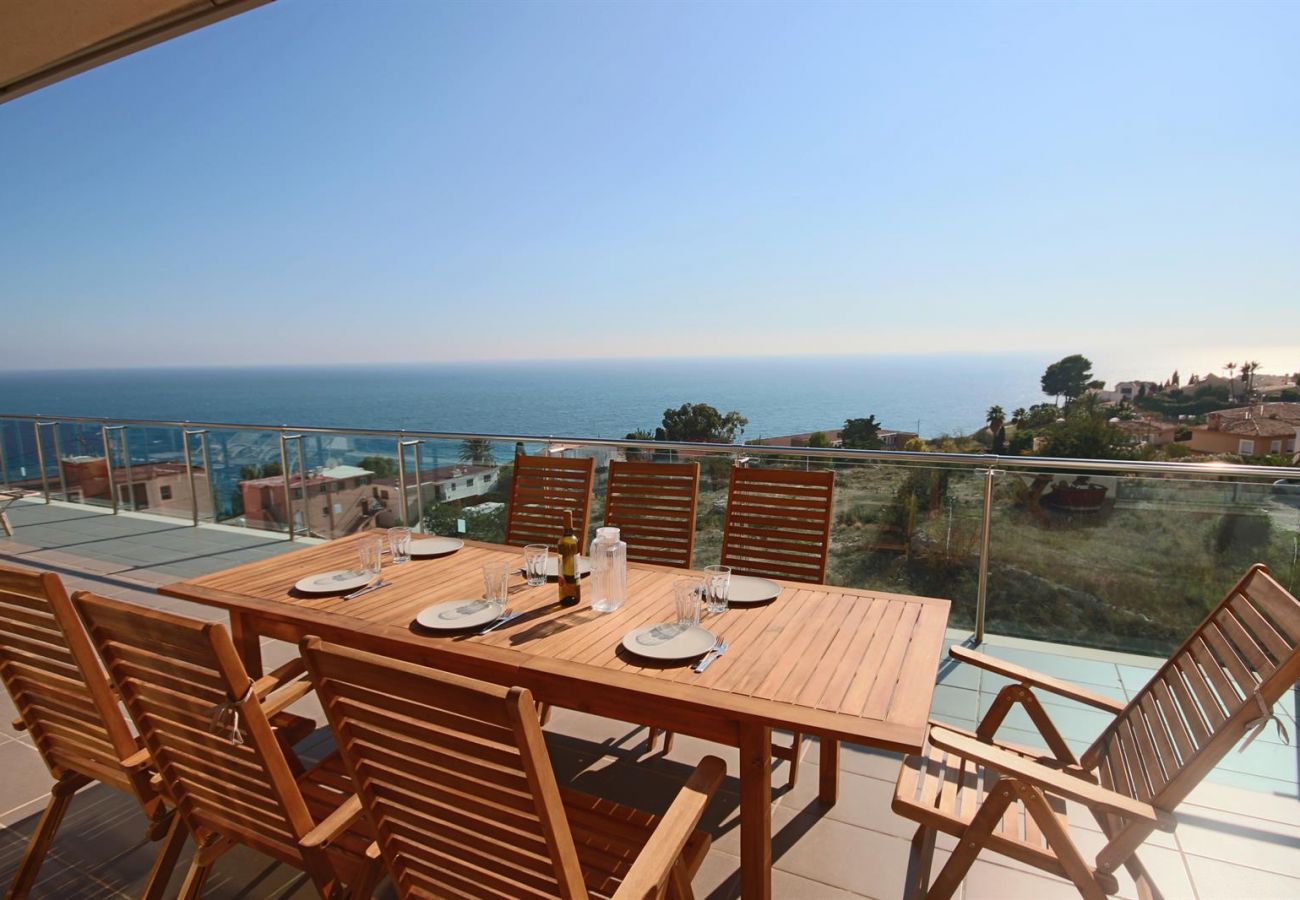 Apartamento en Calpe - Borumbot 8-4-31 Atico ,Vista Mar