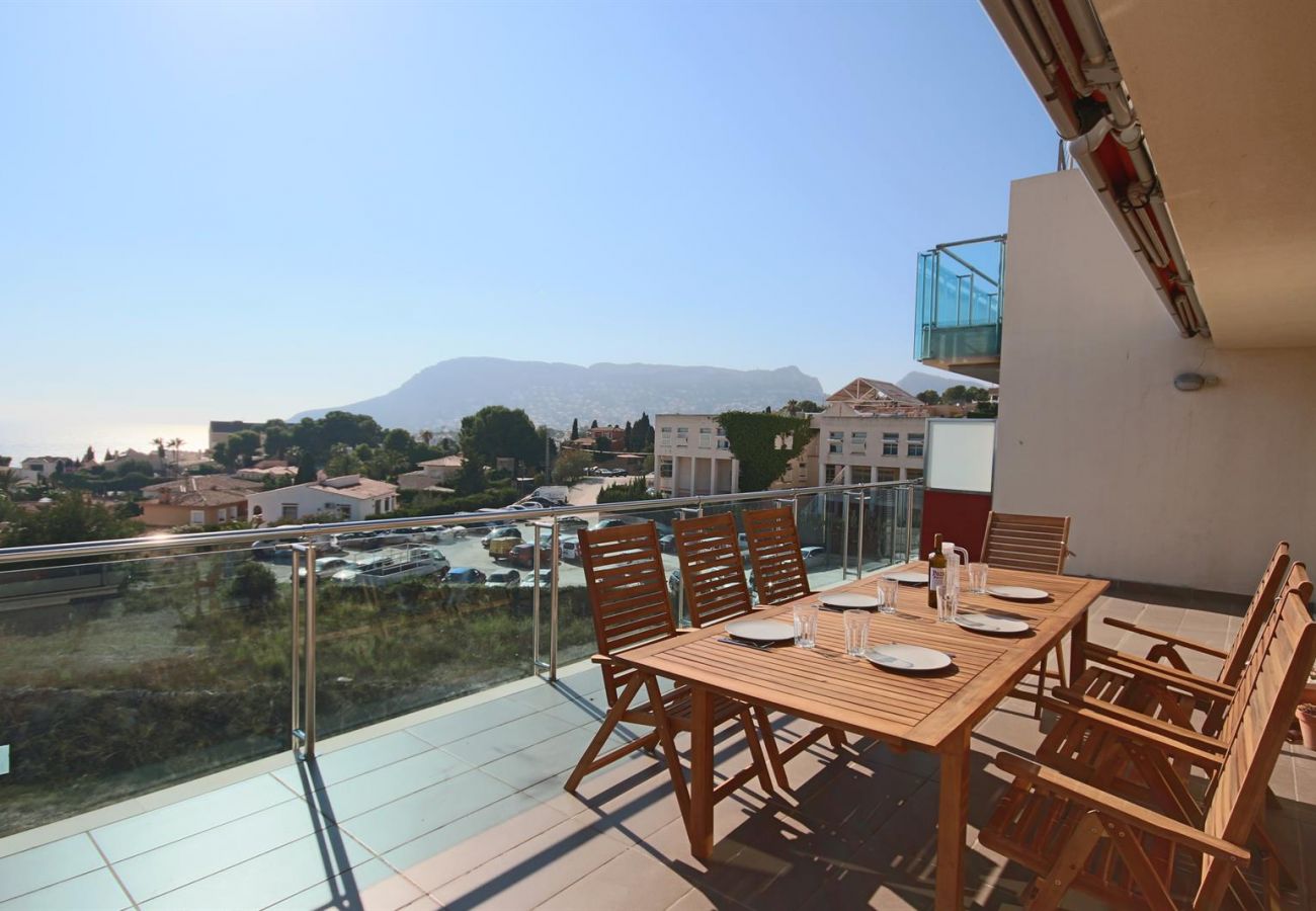 Apartamento en Calpe - Borumbot 8-4-31 Atico ,Vista Mar