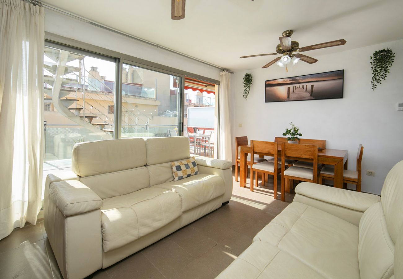 Apartamento en Calpe - ATICO BORUMBOT VISTA PISCINA