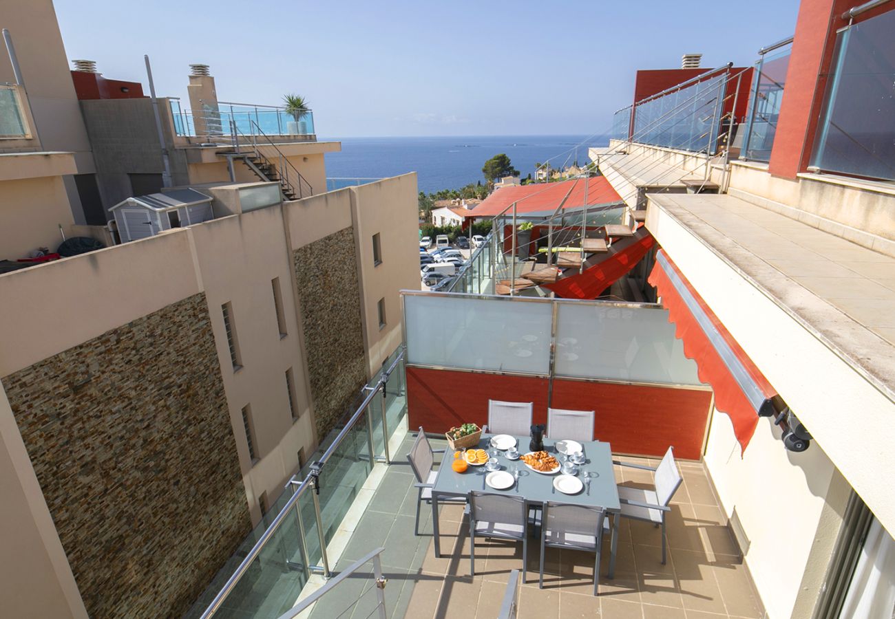 Apartamento en Calpe - ATICO BORUMBOT VISTA PISCINA