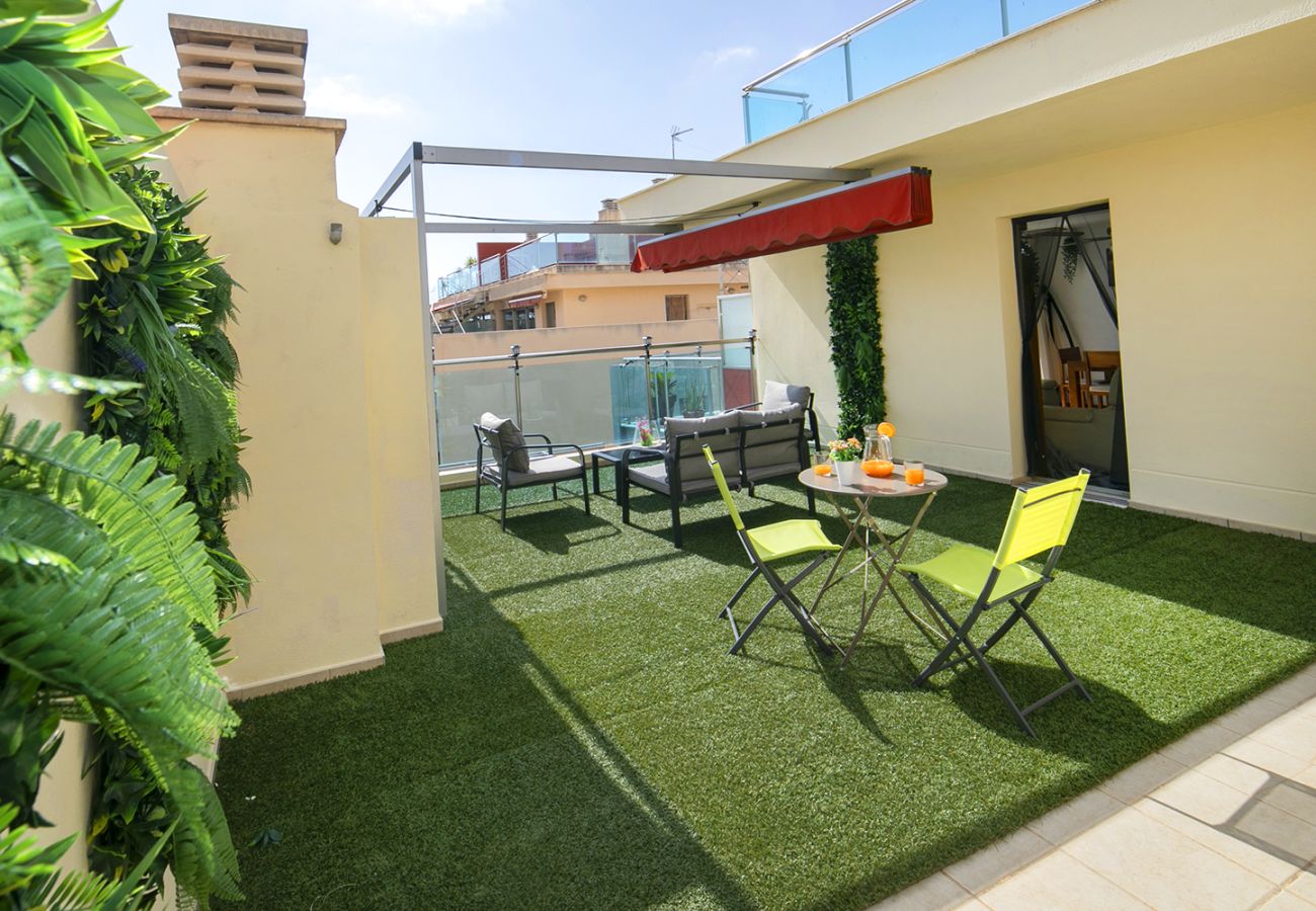 Apartamento en Calpe - ATICO BORUMBOT VISTA PISCINA