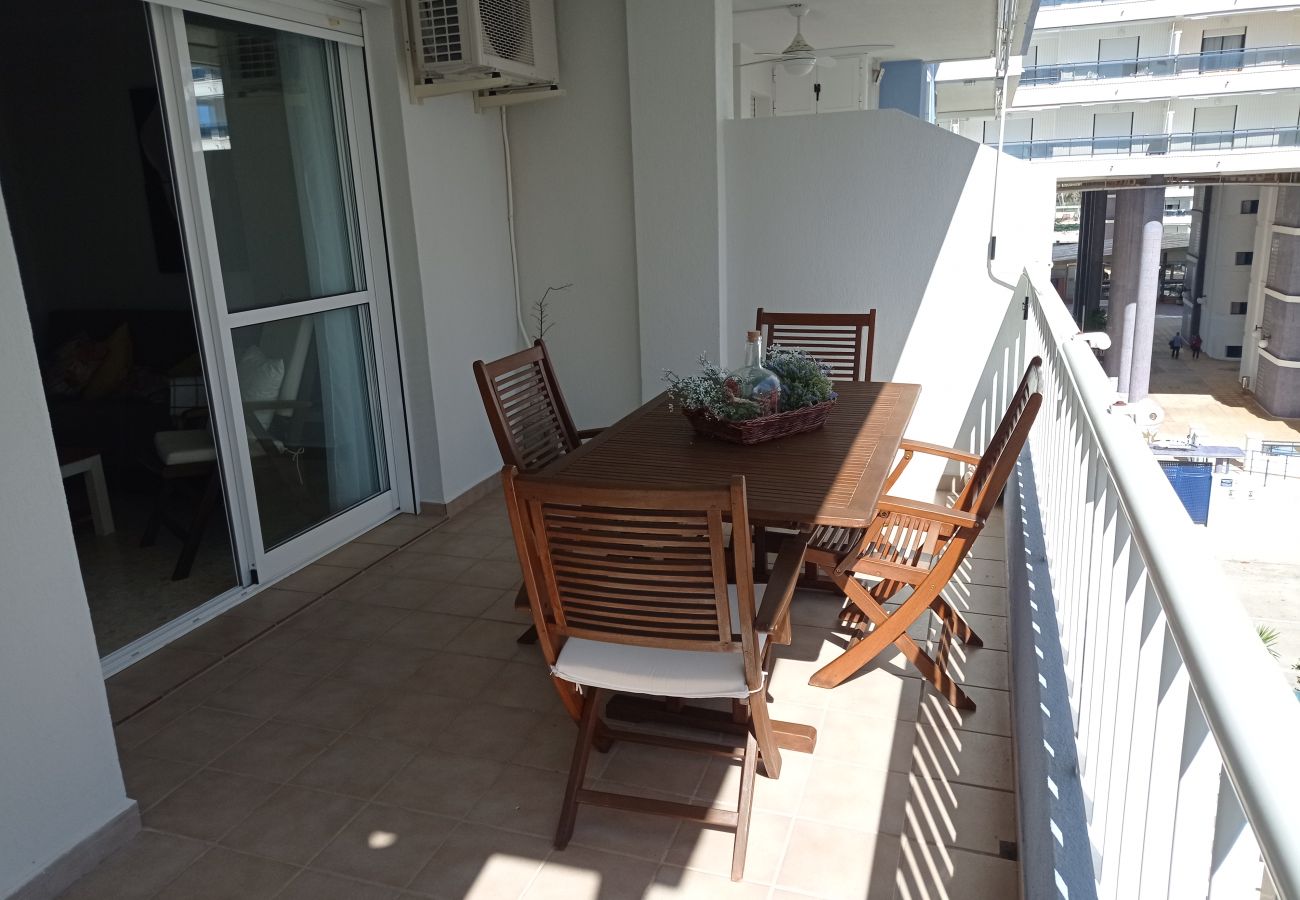 Apartamento en Playa de Gandía - 1.Palmeras III bl.II esc.1 4º B