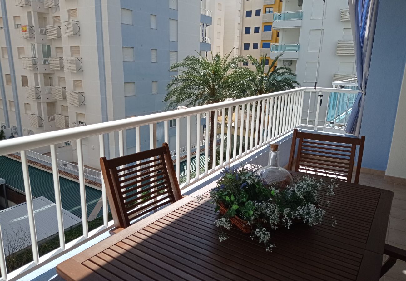 Apartamento en Playa de Gandía - 1.Palmeras III bl.II esc.1 4º B